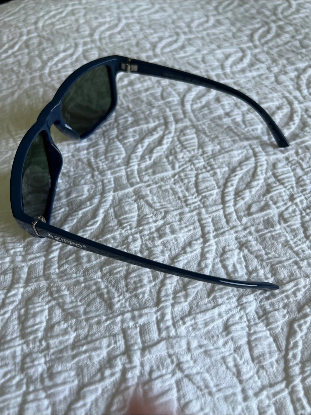 Zippo Blue Polarized Sunglasses Unisex NWOT